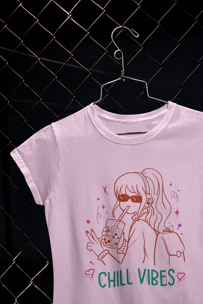 Chill vibes Crop T-shirt