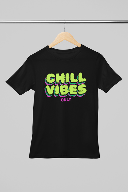 Chill Vibes Only Girl's T-shirt