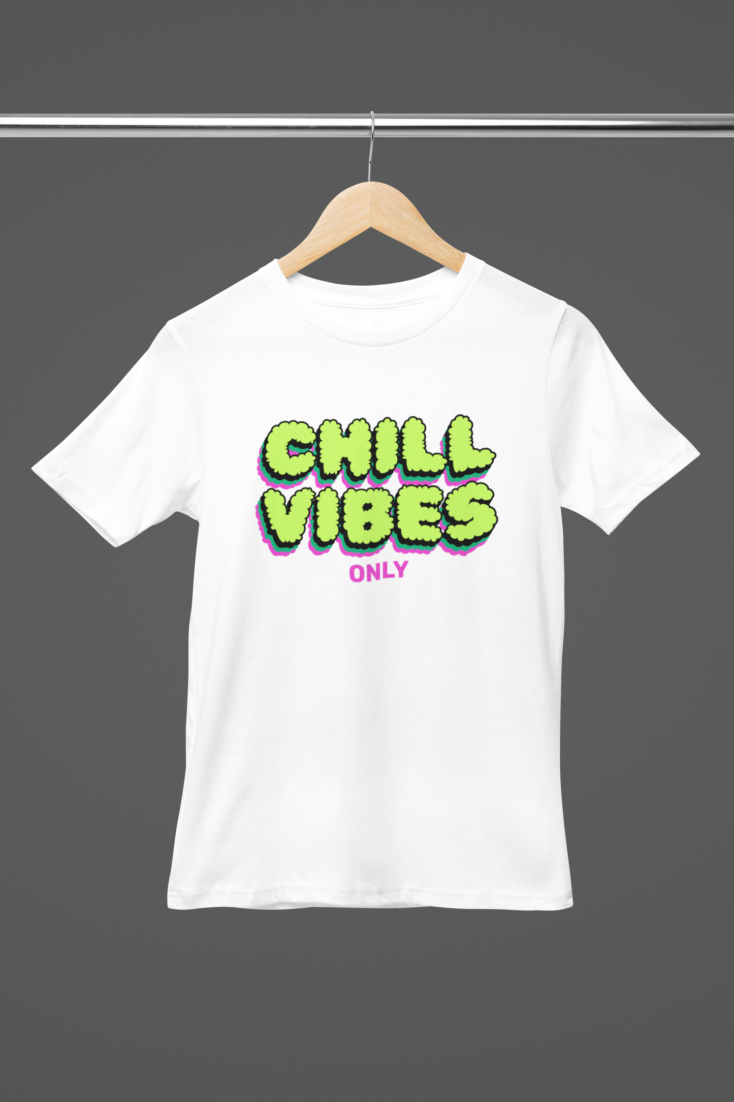 Chill Vibes Only Girl's T-shirt