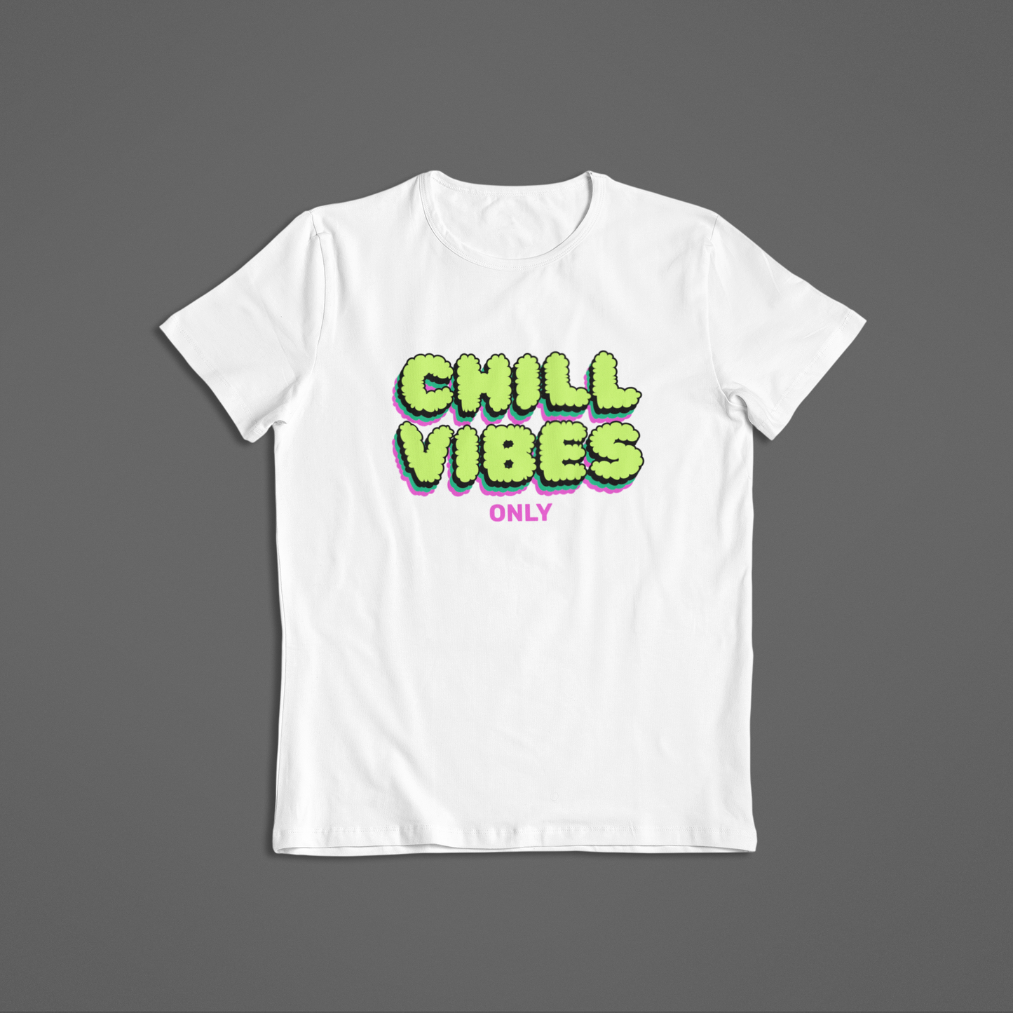 Chill Vibes Only Girl's T-shirt