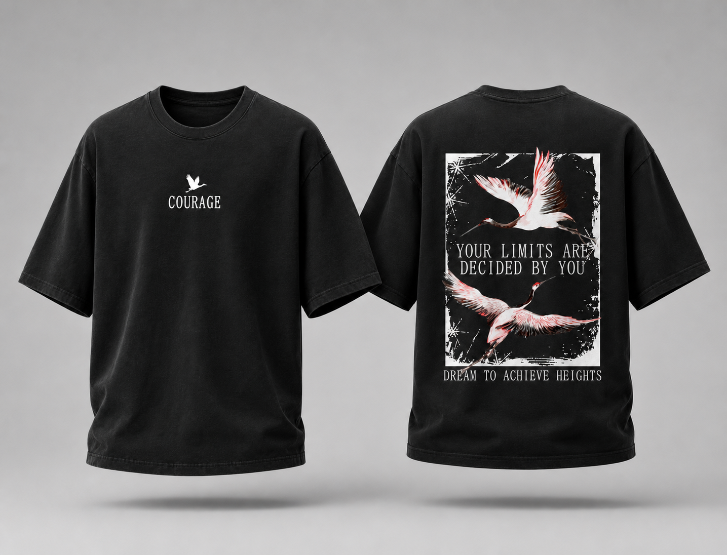 Limitless Courage Oversized T-Shirt