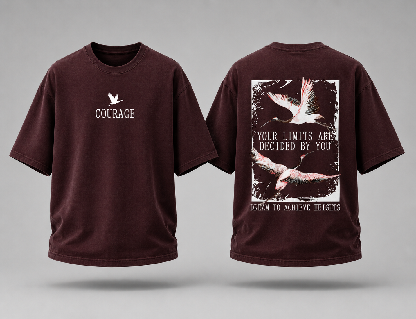 Limitless Courage Oversized T-Shirt