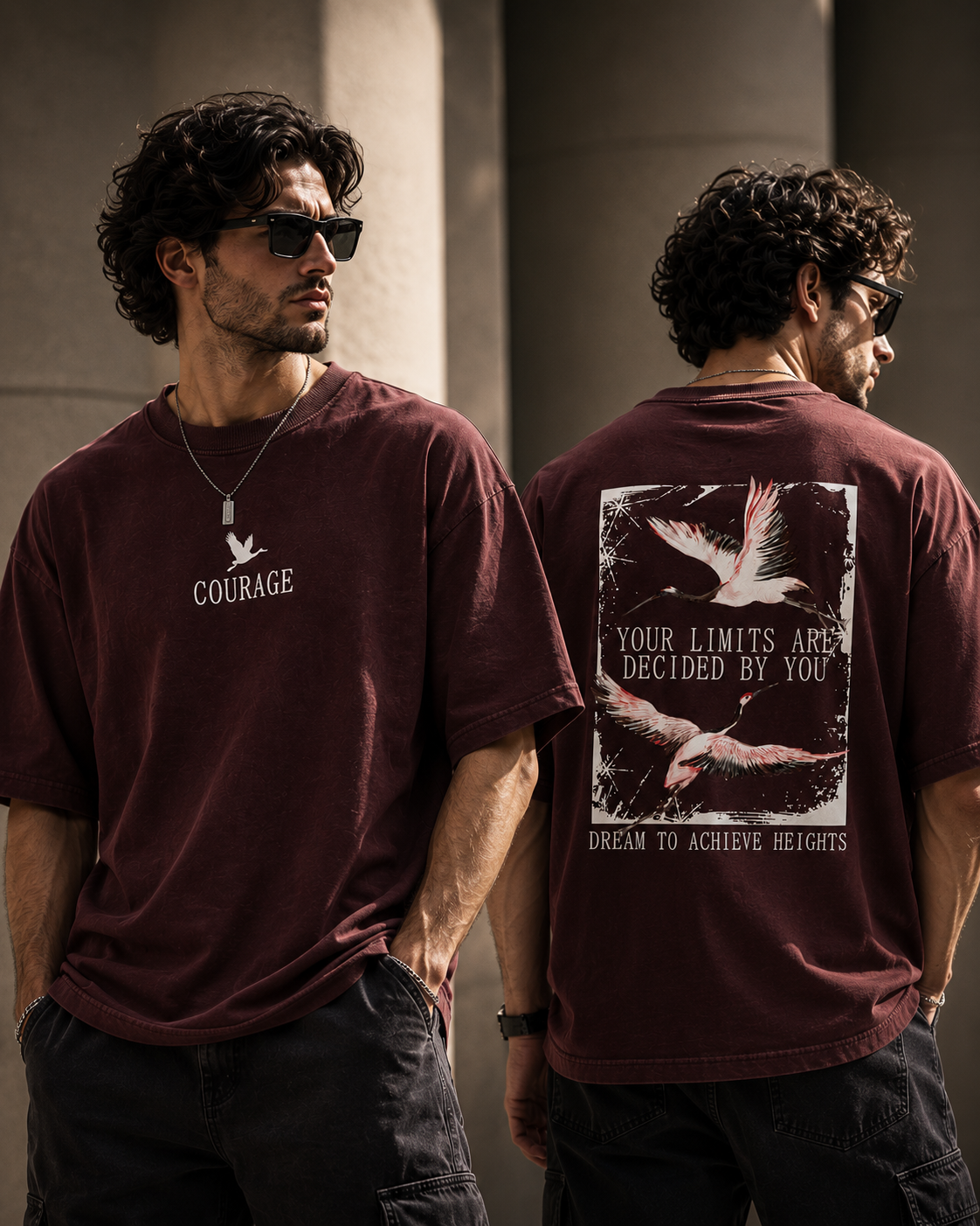 Limitless Courage Oversized T-Shirt