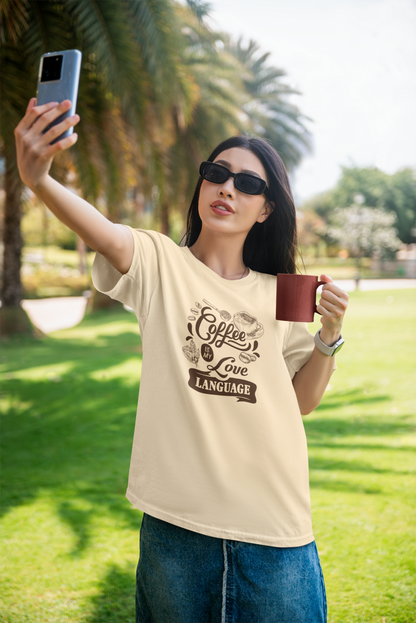 Coffee is my Love Language Women's T-shirt