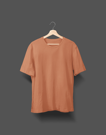 Oversized Plain T-shirts - Soft Colors