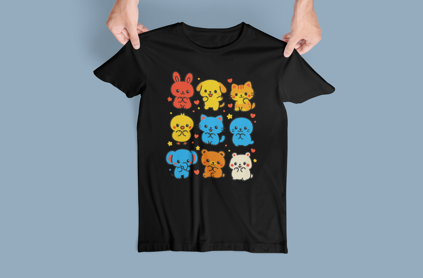 Kawaii Cuddle Crew Girl's T-shirt