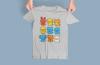 Kawaii Cuddle Crew Girl's T-shirt