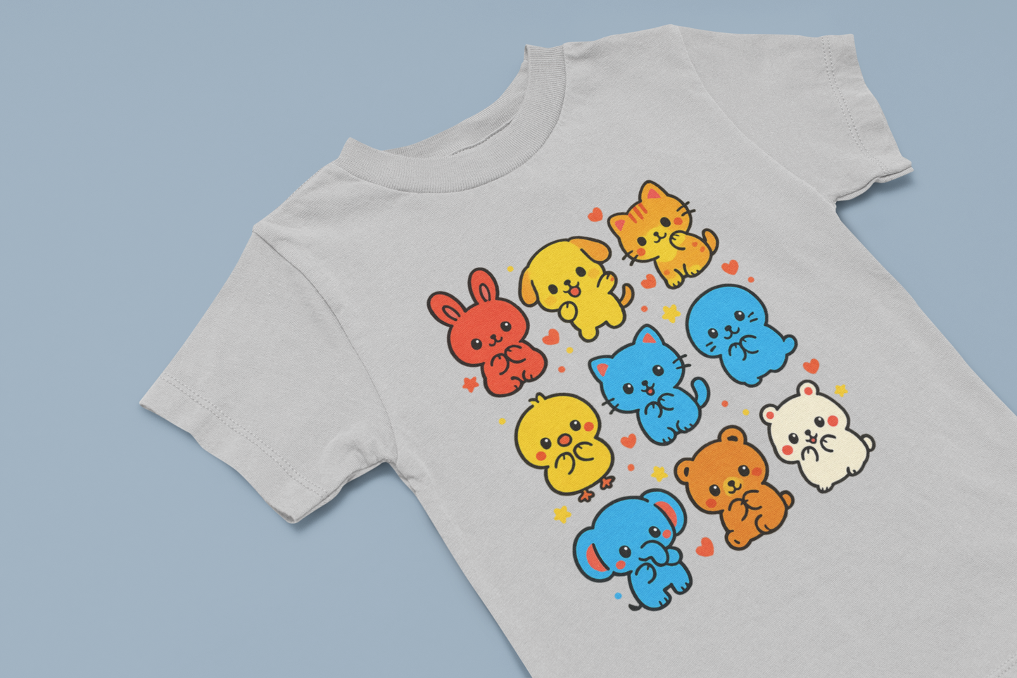 Kawaii Cuddle Crew Girl's T-shirt