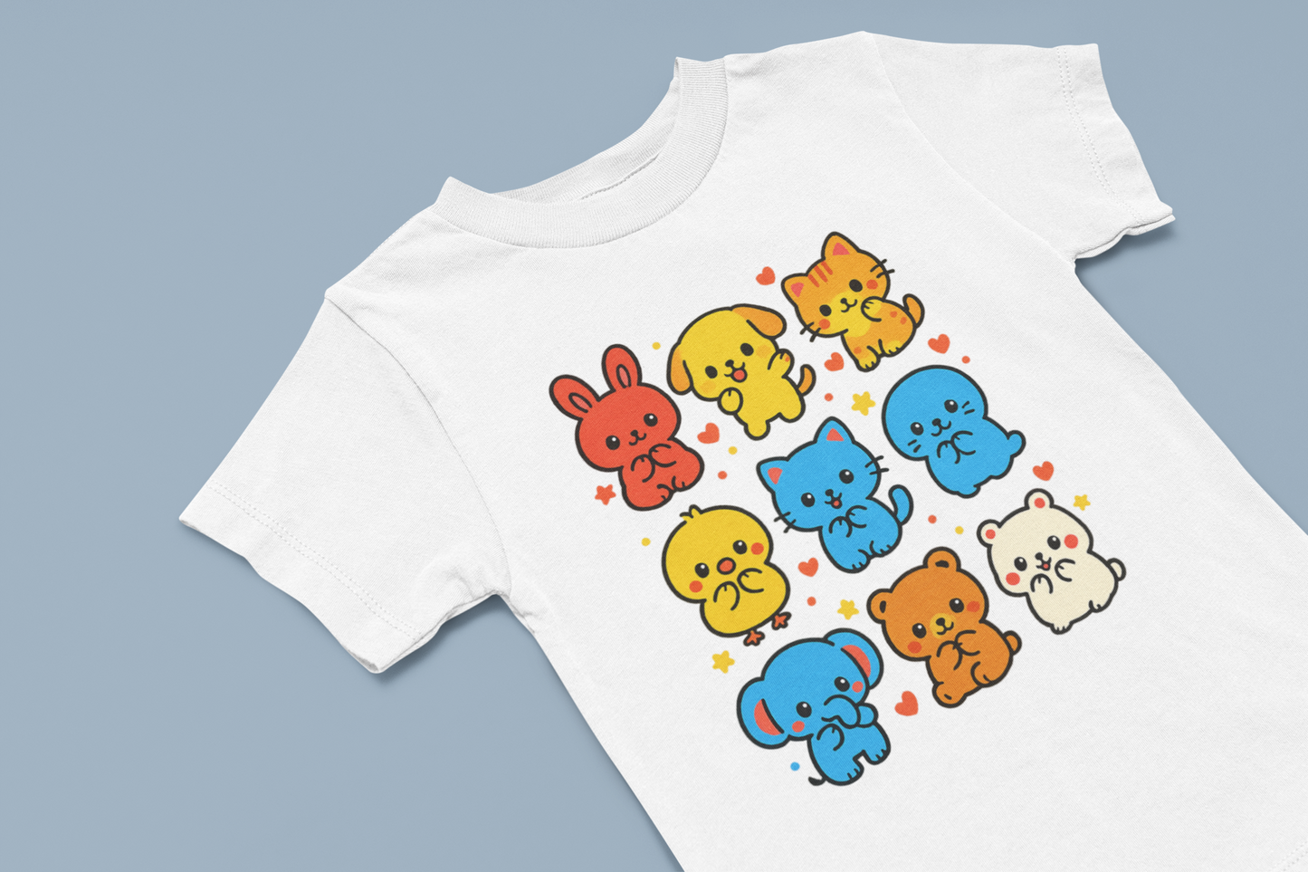 Kawaii Cuddle Crew Girl's T-shirt