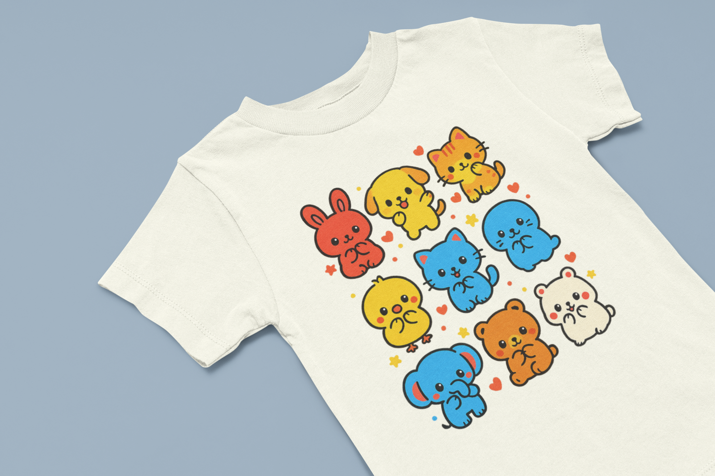 Kawaii Cuddle Crew Girl's T-shirt