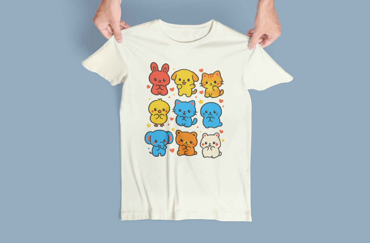 Kawaii Cuddle Crew Girl's T-shirt