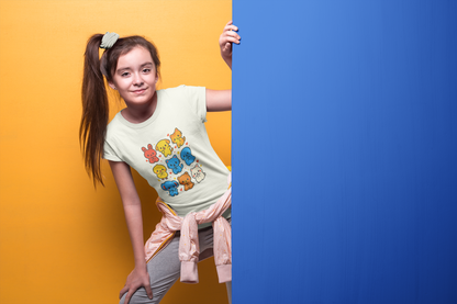 Kawaii Cuddle Crew Girl's T-shirt