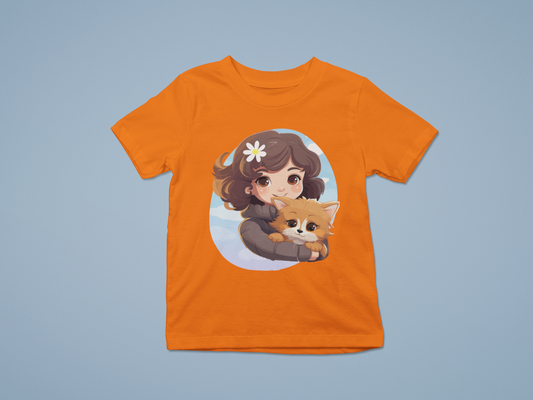 Cuddle Buddies Girl's T-shirt