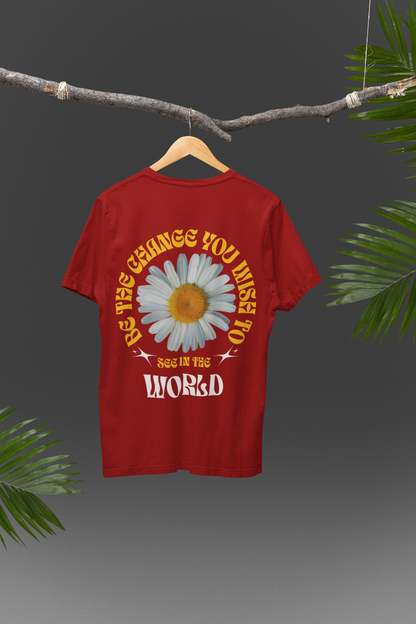 Be the Change Daisy Oversized T-shirt