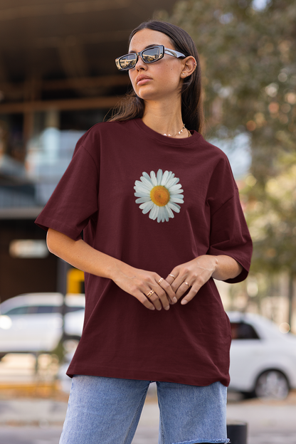 Be the Change Daisy Oversized T-shirt