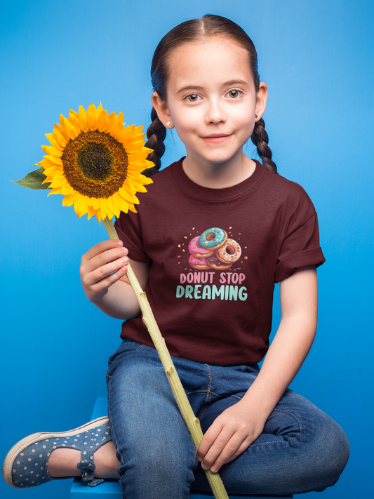 Donut stop Dreaming Girl's T-shirt