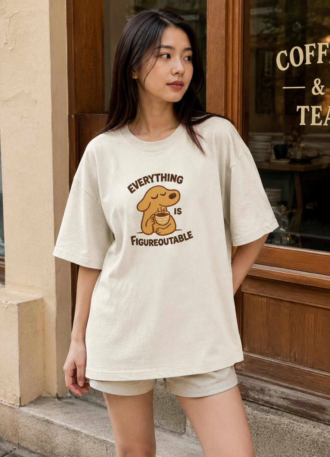 Everything is Figureoutable Oversized T-Shirt
