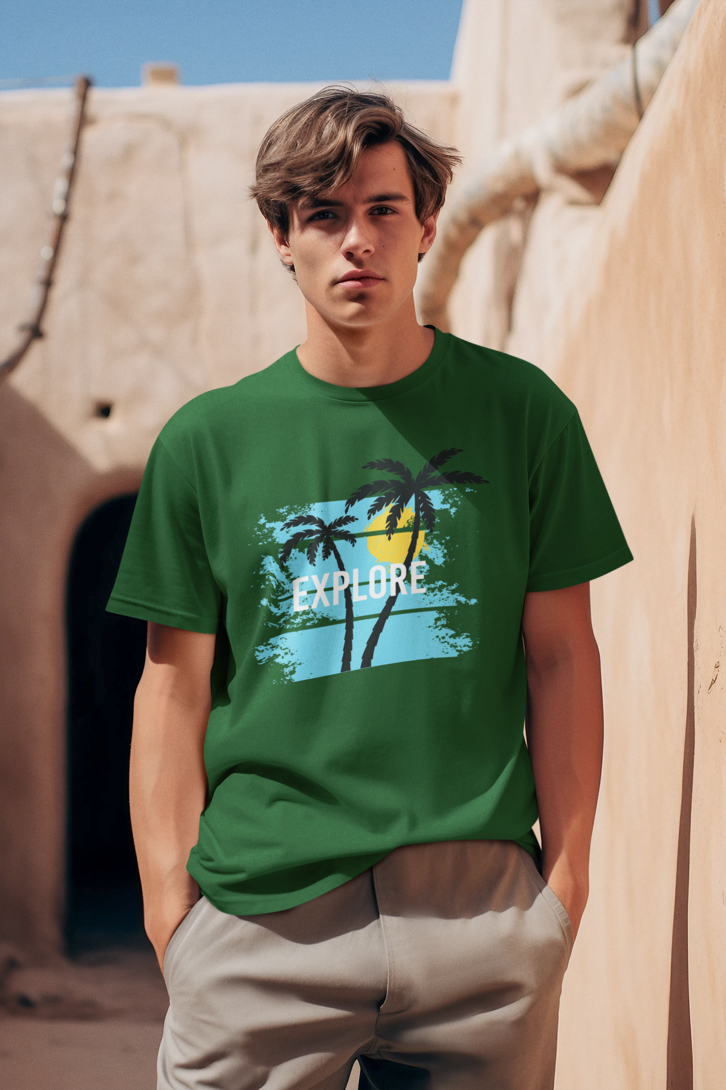 Tropical Explorer Men's T-shirt