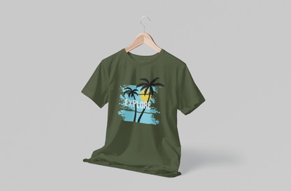 Tropical Explorer Men's T-shirt