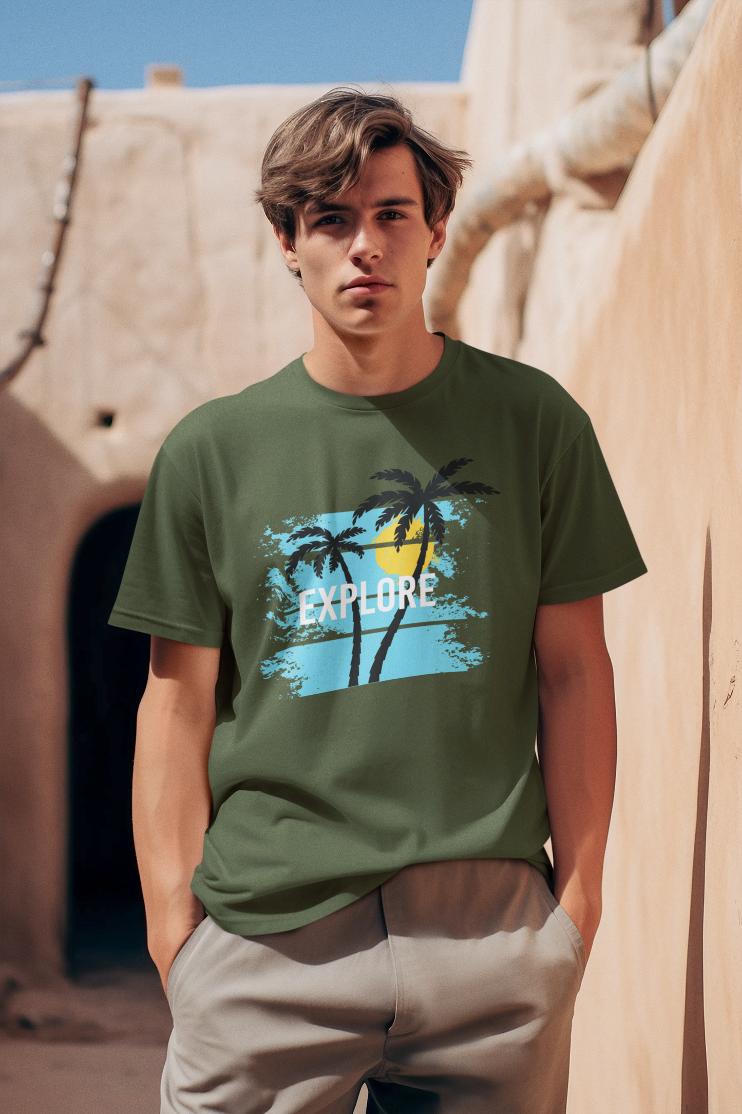 Tropical Explorer Men's T-shirt