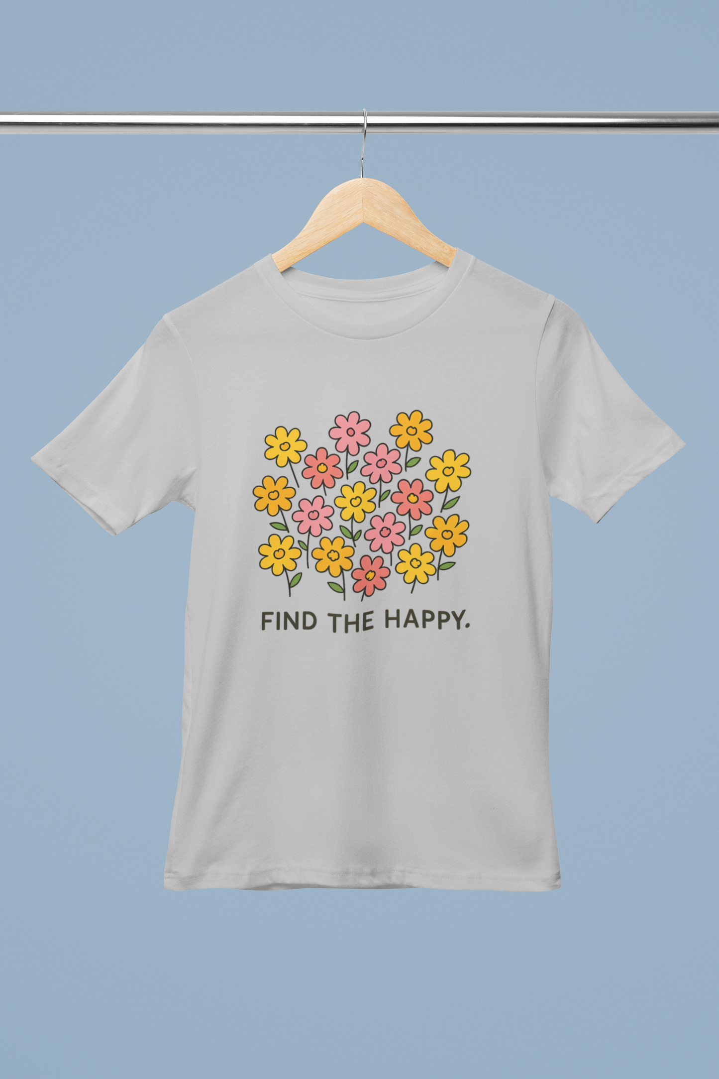 Find the Happy Girl's T-shirt