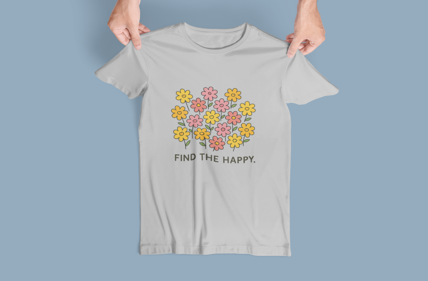 Find the Happy Girl's T-shirt