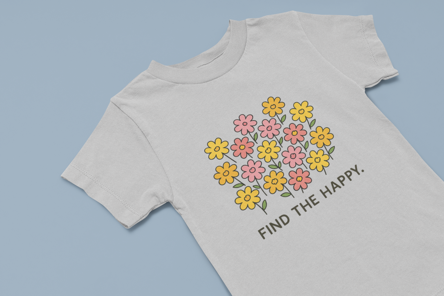 Find the Happy Girl's T-shirt