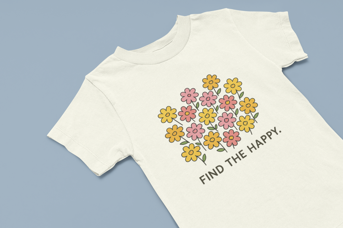 Find the Happy Girl's T-shirt