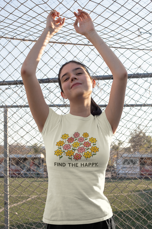 Find the Happy Girl's T-shirt