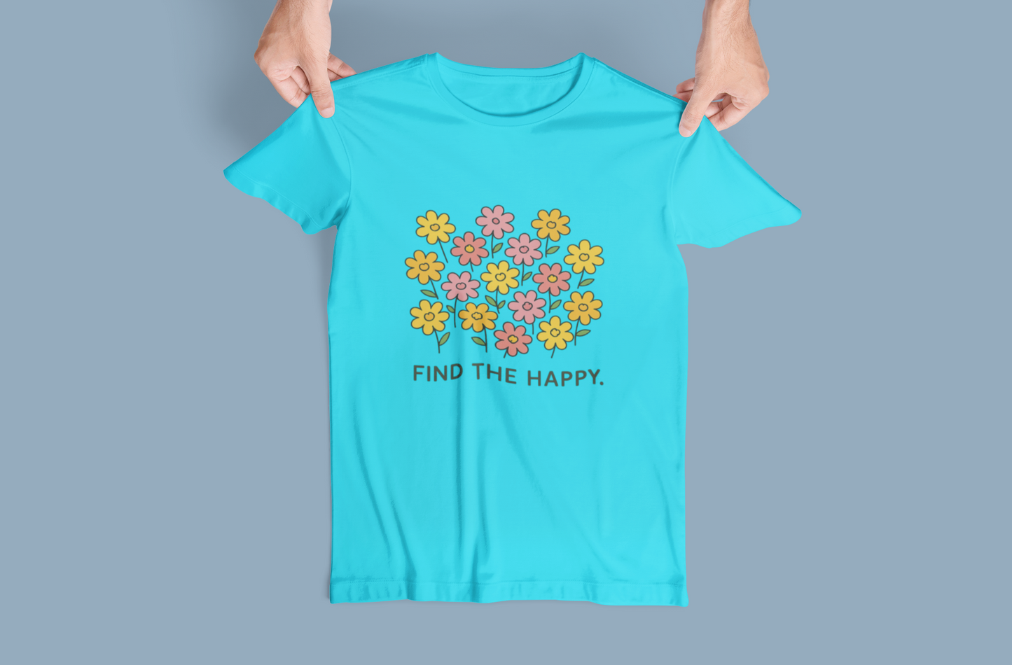Find the Happy Girl's T-shirt