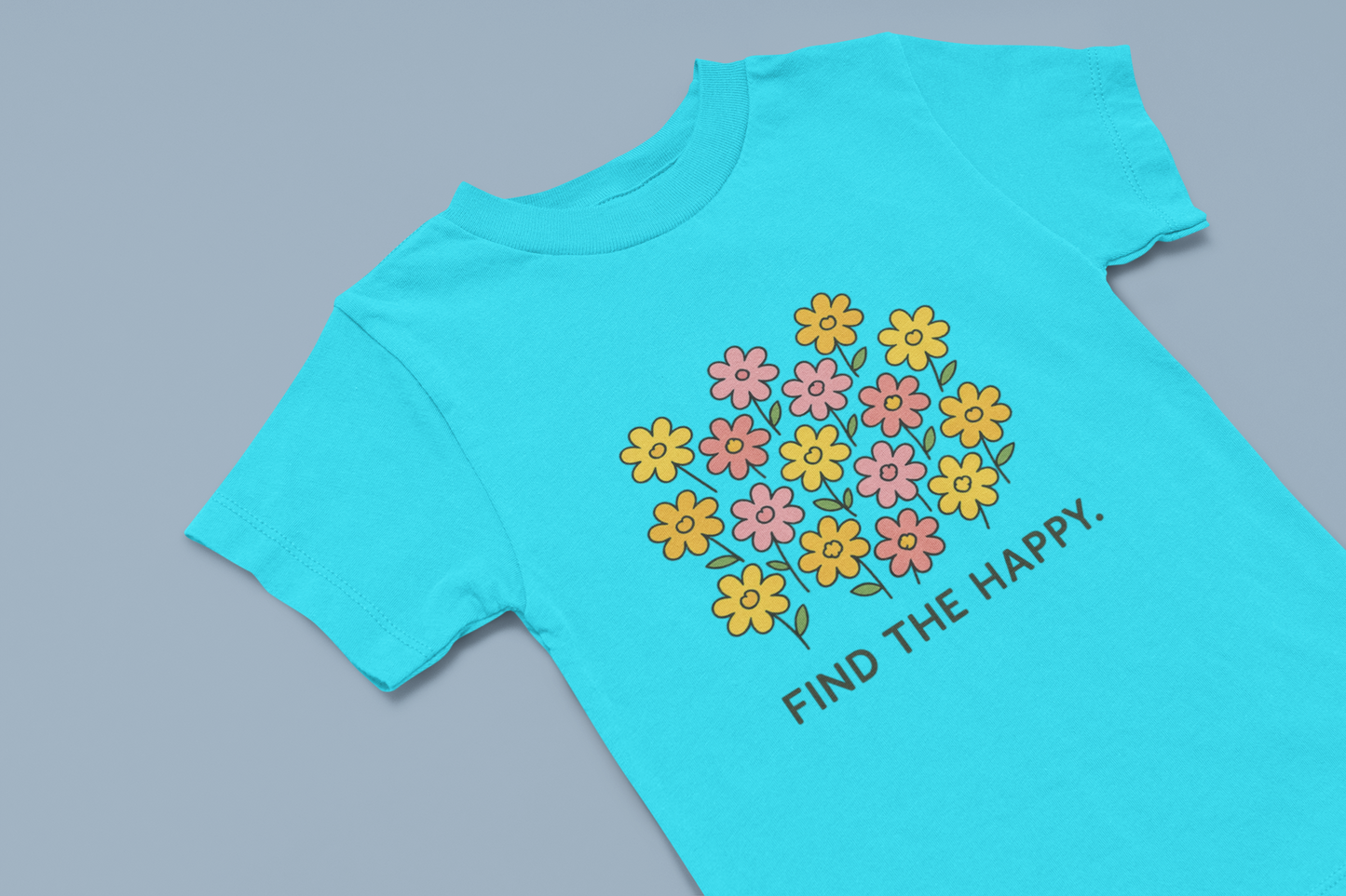 Find the Happy Girl's T-shirt
