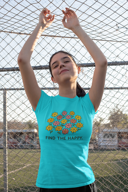 Find the Happy Girl's T-shirt