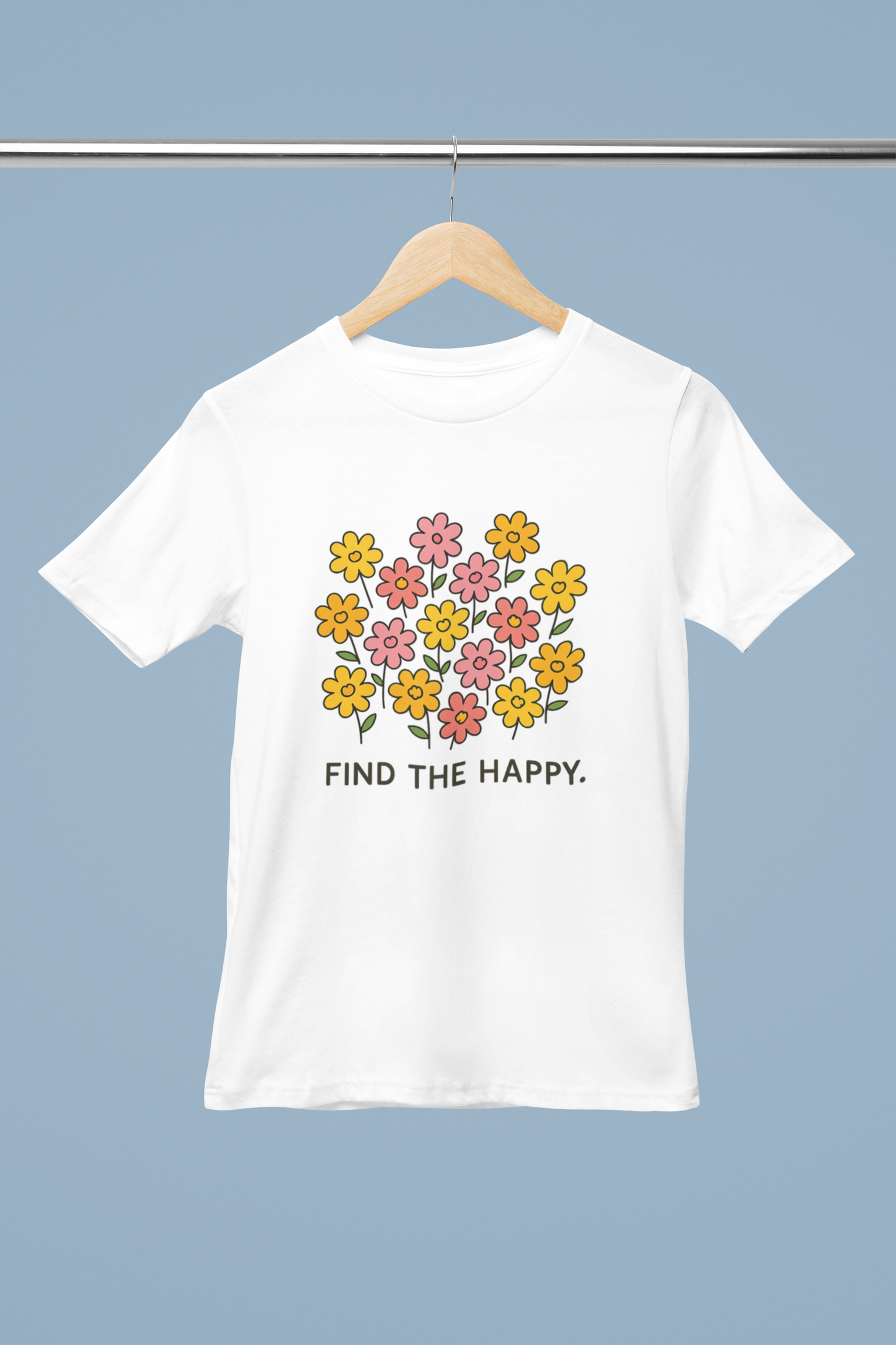 Find the Happy Girl's T-shirt