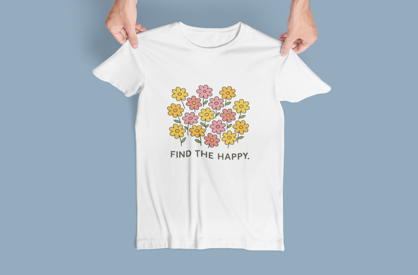 Find the Happy Girl's T-shirt