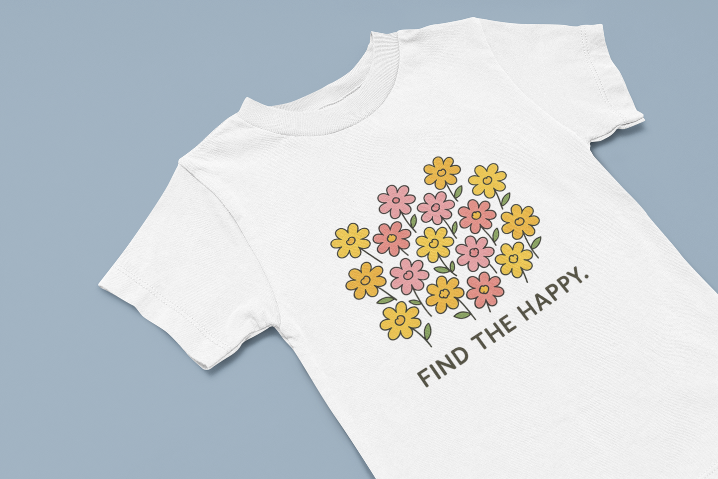 Find the Happy Girl's T-shirt