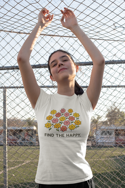 Find the Happy Girl's T-shirt