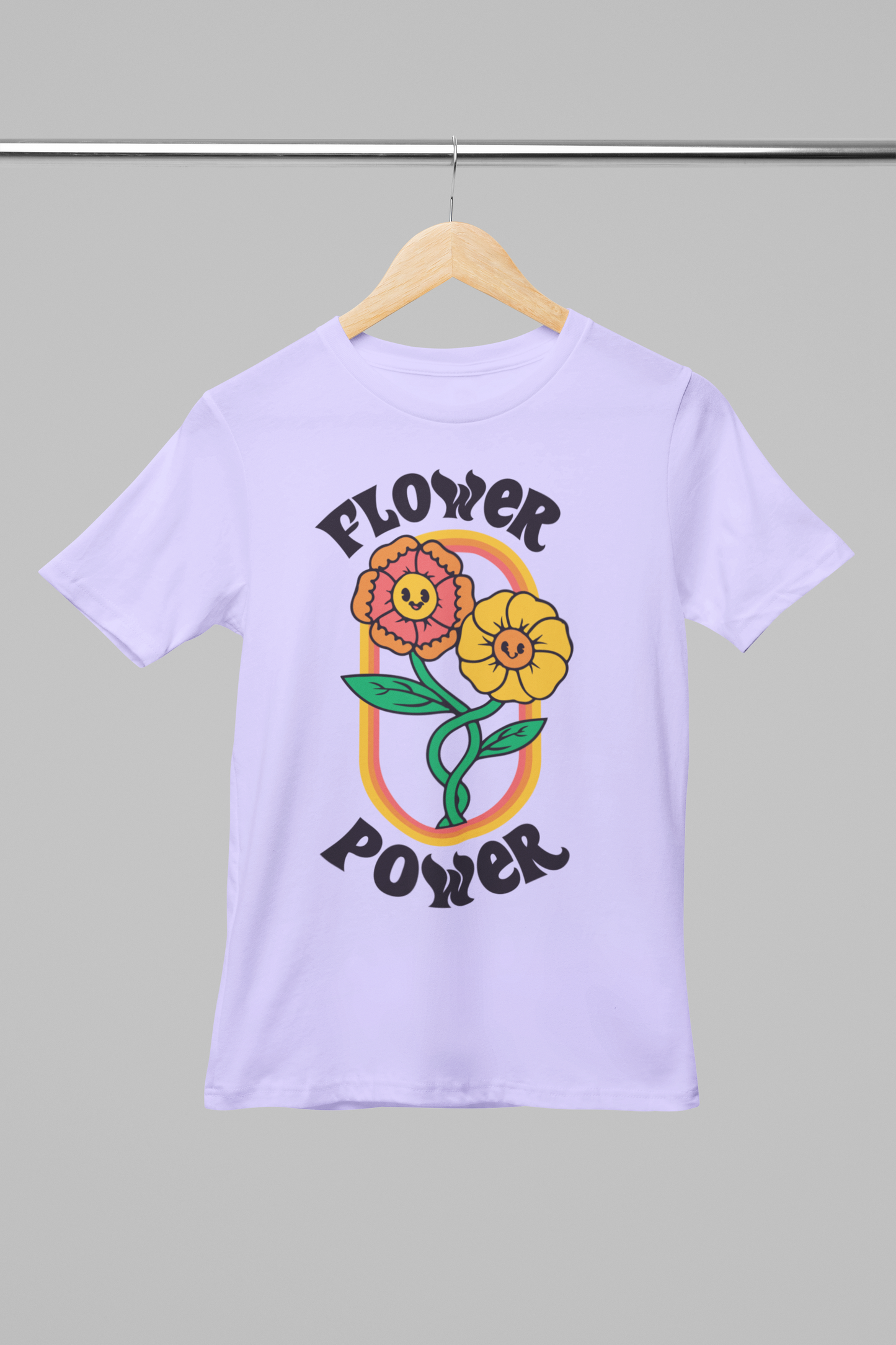 Flower Power Girl's T-shirt