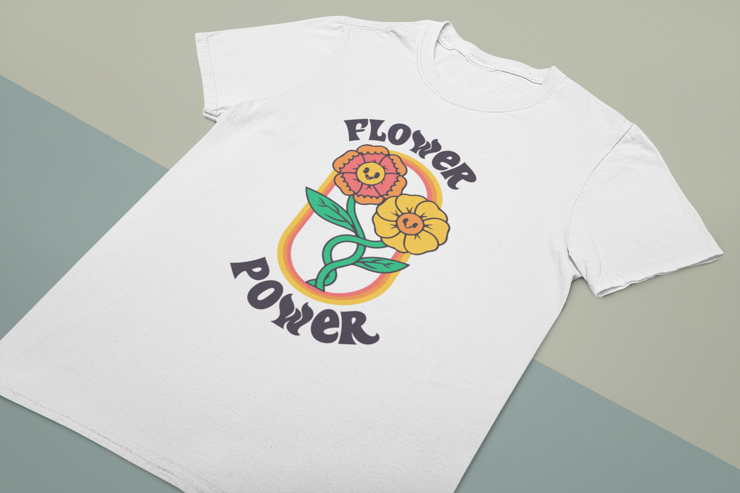 Flower Power Girl's T-shirt