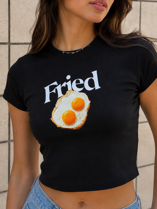 Fried Egg Baby Tee