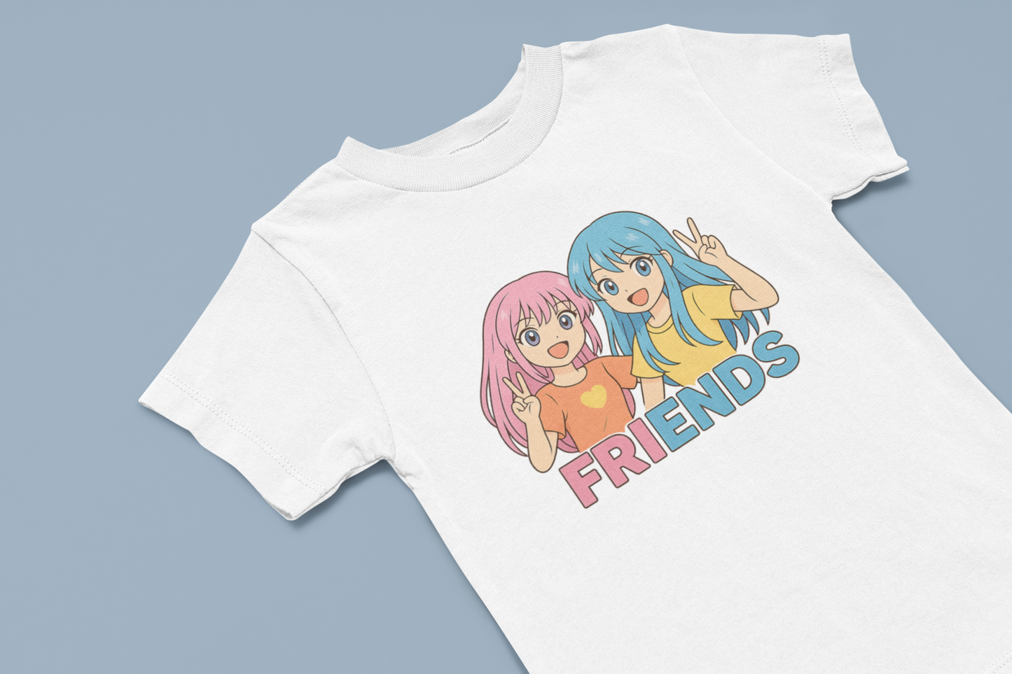 Friends Anime Girl's T-shirt