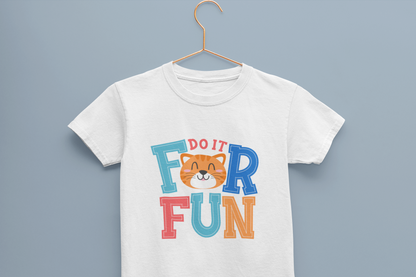 Do it for Fun Boy's T-shirt