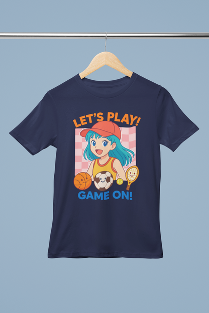 Game on Girl's T-shirt