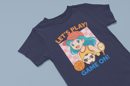 Game on Girl's T-shirt