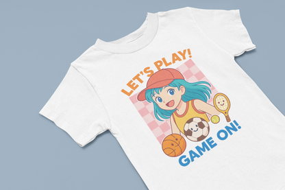 Game on Girl's T-shirt