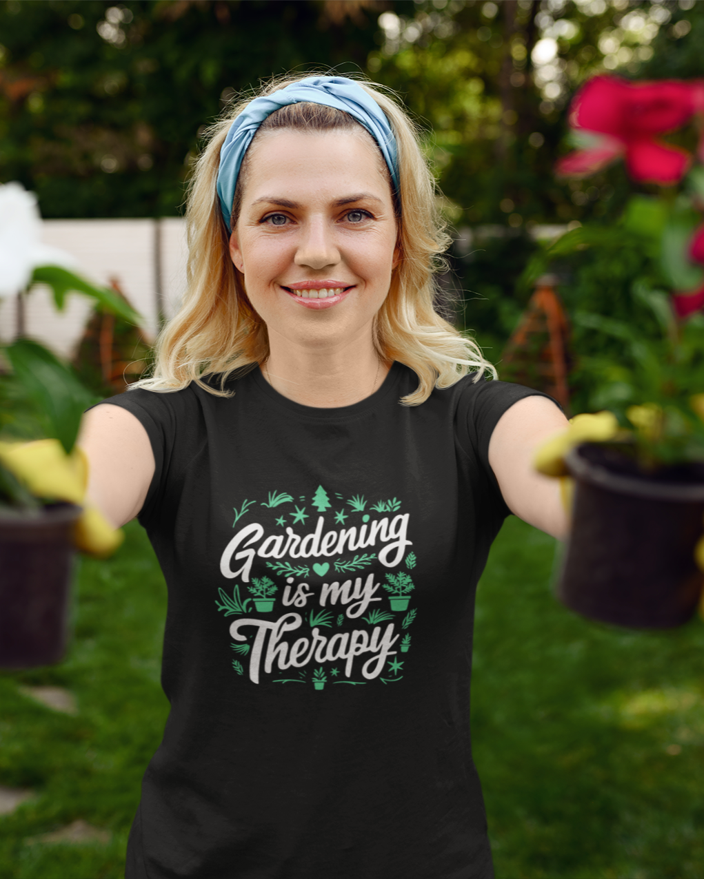 Gardening is my Therapy Women's T-shirt