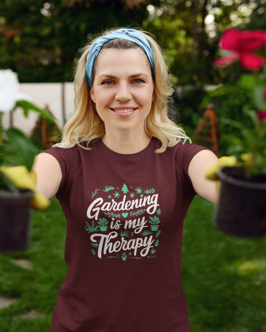 Gardening is my Therapy Women's T-shirt