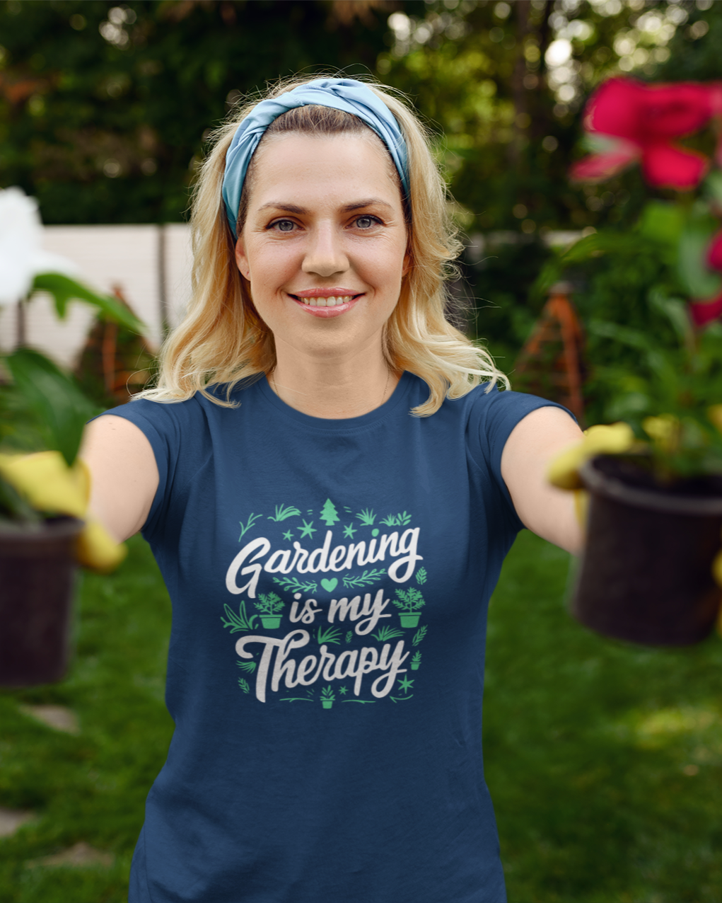 Gardening is my Therapy Women's T-shirt