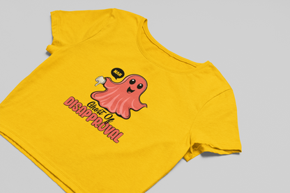 Ghost of Disapproval Crop T-shirt