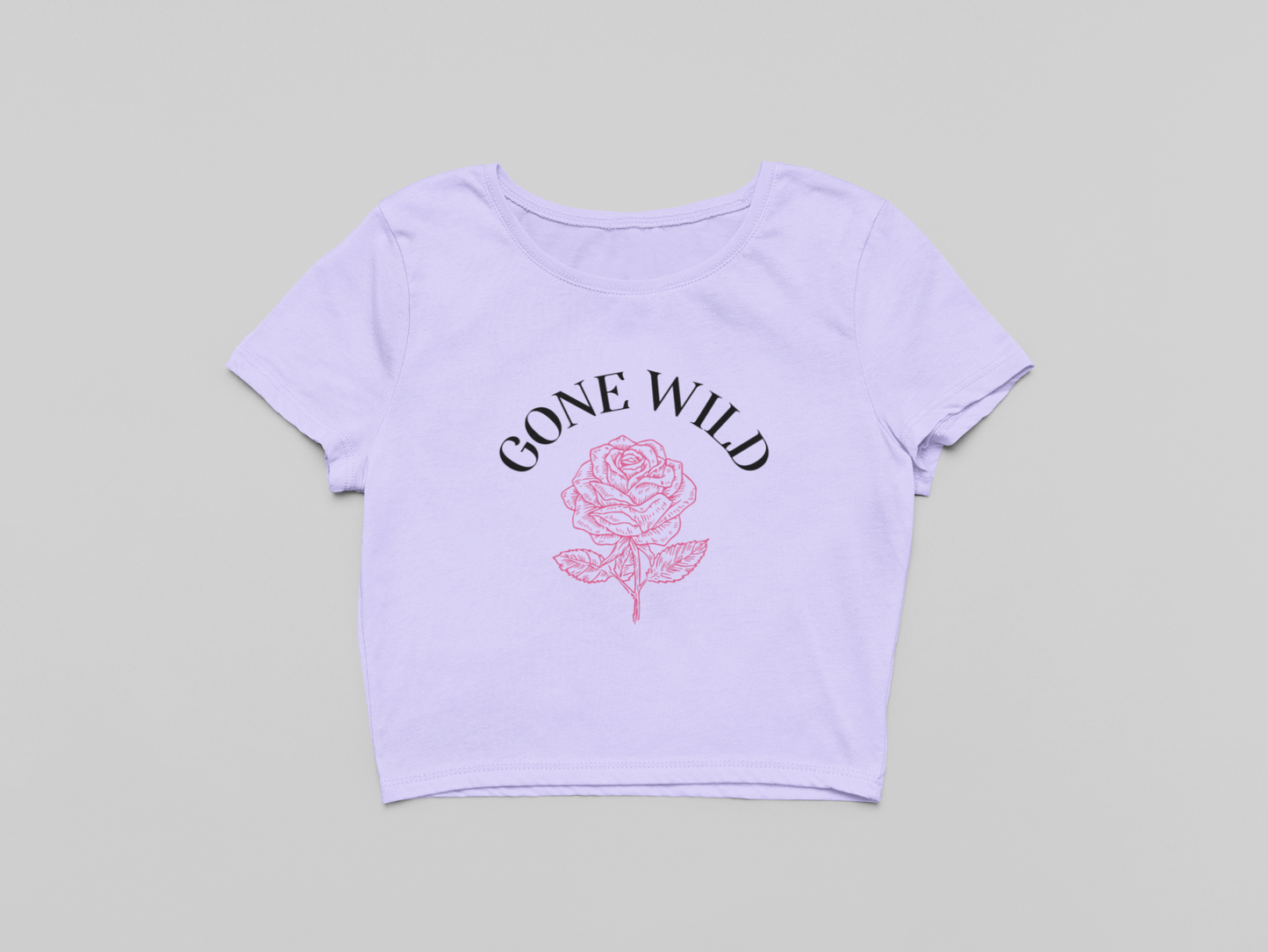 Gone wild Crop T-shirt