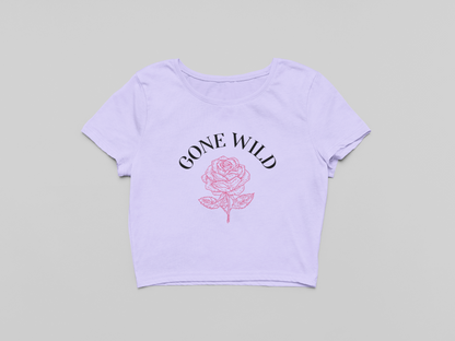 Gone wild Crop T-shirt